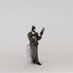 Blacksad: Blacksad on a Pile of Comics Figure