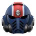 Preorder: Warhammer 40,000: Space Marine 2 Replica Ultramarines Lieutenant Titus helmet 30 cm