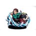 Preorder: Demon Slayer: Kimetsu no Yaiba PVC Statue Tanjiro & Giyuu 13 cm