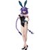 Hyperdimension Neptunia PVC Figure - Purple Heart: Bare Leg Bunny Ver. 1/4