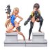 Arms Note PVC Figure - Swim Team Bucho-chan and Kohai-chan 1/7