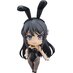 Rascal Does Not Dream of Bunny Girl Senpai PVC Figure - Nendoroid Mai Sakurajima: Bunny Girl Ver.