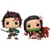 Demon Slayer Pop Vinyl Figures - 2-Pack Tanjiro & Nezuko Special Edition