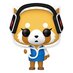 Aggretsuko Pop Vinyl Figure - Aggretsuko with Headphones