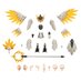 Megalomaria Unlimited Universe Model Kit Accesorry Set - Metamorphose Unit Exarmor White Eagle