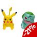 Preorder: Pokémon Battle Figure First Partner Set Figure 2-Pack Bulbasaur #2, Pikachu #1