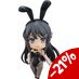 Preorder: Rascal Does Not Dream of Bunny Girl Senpai Nendoroid Action Figure Mai Sakurajima: Bunny Girl Ver. 10 cm