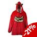 Preorder: Warhammer 40K Oversized Hoodie Blanket Squig Red