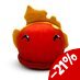 Preorder: Slime Rancher Plush Figure Fire Slime Stickie 15 cm