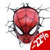 Marvel 3D LED Light Spiderman