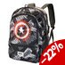 Marvel HS Backpack Captain America Scratches