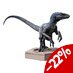 Preorder: Jurassic World Icons Statue Velociraptor B Blue 7 cm