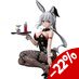 Original Character PVC Statue 1/4 Black Bunny Illustration by TEDDY 32 cm