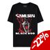 Cyberpunk 2077 T-Shirt Black Dog Samurai Album Art Size L