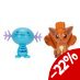 Preorder: Pokémon Battle Figure Set Figure 2-Pack Wooper & Vulpix