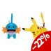 Preorder: Pokémon First Partner Battle Figure Set Figure 2-Pack Mudkip & Pikachu #4