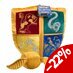 Preorder: Harry Potter Cushion with Plush Figure Quidditch Crest & Golden Snitch