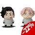 Preorder: Tokyo Revengers Chibi Figures Hajime Kokonoi & Seishu Inui Bkub Ver. 7 cm