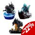 Preorder: Shangri-La Frontier Petitrama EX Series Trading Figure 3-Set From Zero To Minus One Set 9 cm