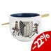 Preorder: Attack on Titan Ramen Bowl with Chopsticks Survey Corps 414 ml