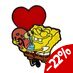 Preorder: SpongeBob SquarePants Bobble Pin Badge Spongebob Heart 5 cm