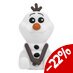 Preorder: Frozen Squishy Glo Silicon Light Olaf 15 cm