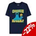 Preorder: Sesame Street T-Shirt Cookie Monster Navy Cookie Break