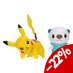 Preorder: Pokémon Figure 2-Pack Oshawott & Pikachu 8 cm