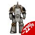 Preorder: Warhammer The Horus Heresy Action Figure 1/18 lron Warriors Command Squad Chosen with Legion Standard 12 cm