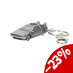 Back to the Future Metal Keychain DeLorean 7 cm