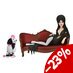Elvira, Mistress of the Dark Toony Terrors  Figure Elvira on Couch 15 cm