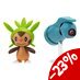 Preorder: Pokémon Battle Figure First Partner Set Figure 2-Pack Chespin, Beldum 5 cm