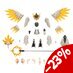 Preorder: Megalomaria Unlimited Universe Model Kit Accesoory Set Metamorphose Unit Exarmor White Eagle