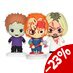 Preorder: Chucky Pokis Rubber Minifigures 3-Pack 7 cm