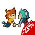 Preorder: Scott Pilgrim Pin Badge Scott & Ramona Kissing 5 cm