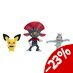 Preorder: Pokémon First Partner Battle Figure Set Figure 3-Pack Pichu, Machop, & Weavile
