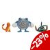 Preorder: Pokémon First Partner Battle Figure Set Figure 3-Pack Charmander, Trubbish & Poliwhirl