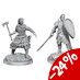 D&D Nolzur's Marvelous Miniatures Unpainted Miniatures 2-Pack Human Fighters