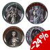Anne Stokes Plates 4-Pack Dance with Death