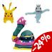 Pokémon Battle Figure Set 3-Pack Machop, Pikachu #1, Alolan Muk 5 cm