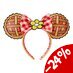 Disney by Loungefly Ears Headband Mickey & Minnie Picnic Pie
