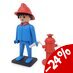 Preorder: Playmobil Vintage Collector Statue The Fireman 21 cm
