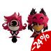 Preorder: Hazbin Hotel Vinyl Figures Alastor & Niffty Monitor Buddiez