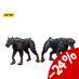 Preorder: Zombie Dark Source Action Figures 2-Pack Police Dogs 8 cm