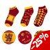Harry Potter Ankle Socks 3-Pack Gryffindor