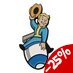 Fallout Pin Badge Vault Boy Limited Edition