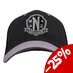 Wednesday Curved Bill Cap Nevermore Academy Black