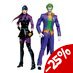 Preorder: DC Multiverse Action Figures Pack of 2 The Joker & Punchline 18 cm