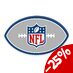 NFL Pillow Logo 36 cm