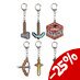 Minecraft Keychains Pickaxe